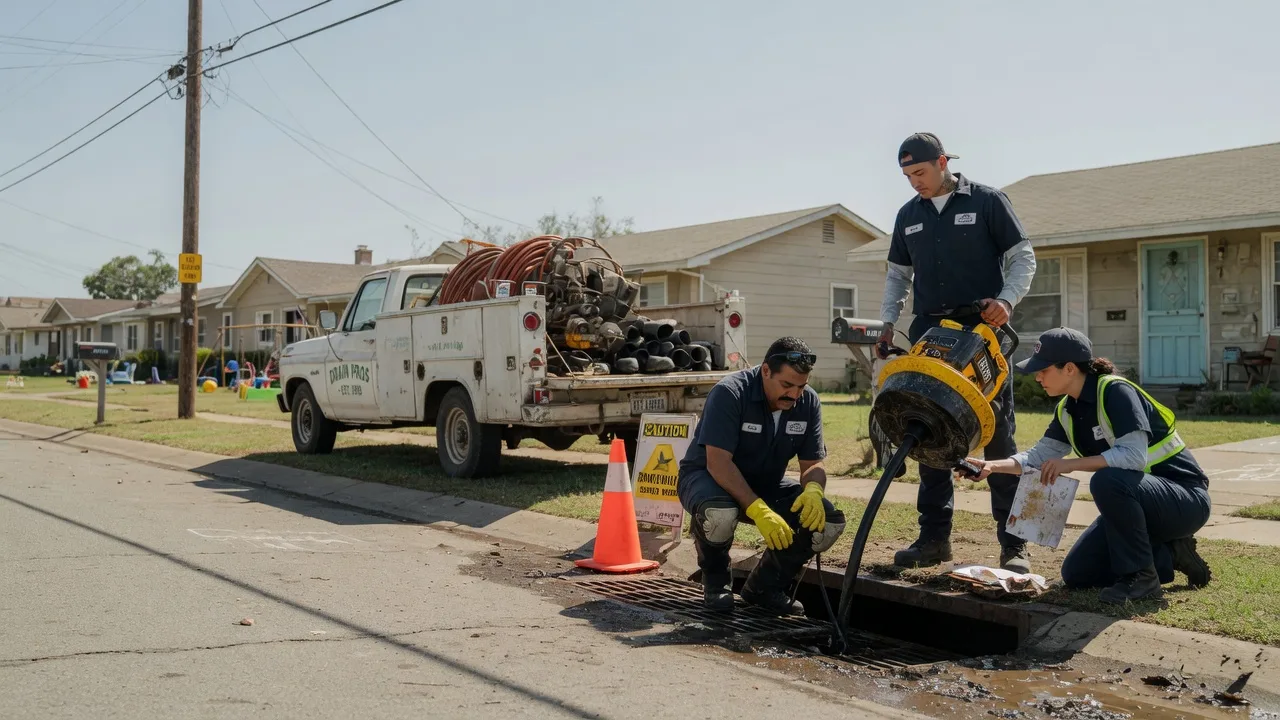 Drain Cleaning in Naval Air Station Jrb, TX near me